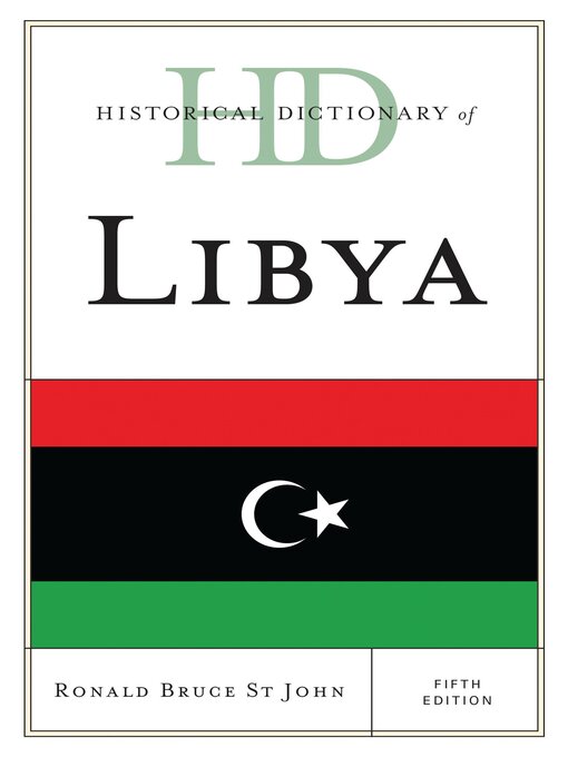 Cover image for Historical Dictionary of Libya